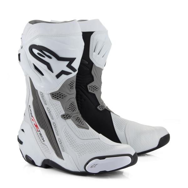Alpinestars Alpinestars Supertech R Vented White Mid Grey Black